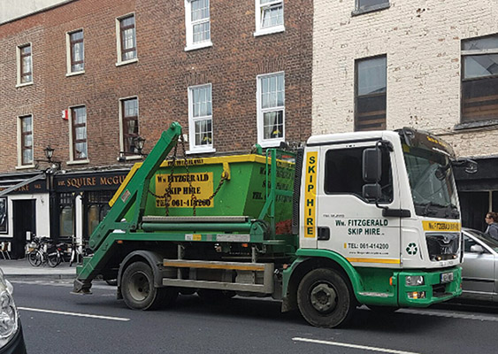 The success of Wm Fitzgerald Skip Hire and Fitzgerald Waste Management is based on the solid foundations and values of a family-run business)